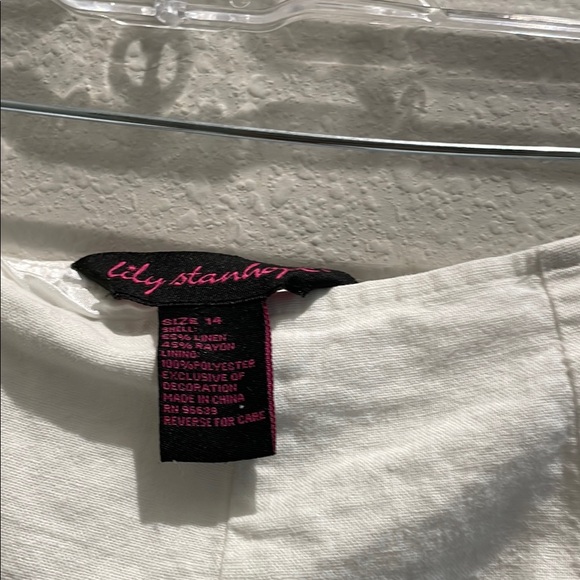 Cream A-Line Maxi Skirt with Wrap Detail - Picture 3 of 4